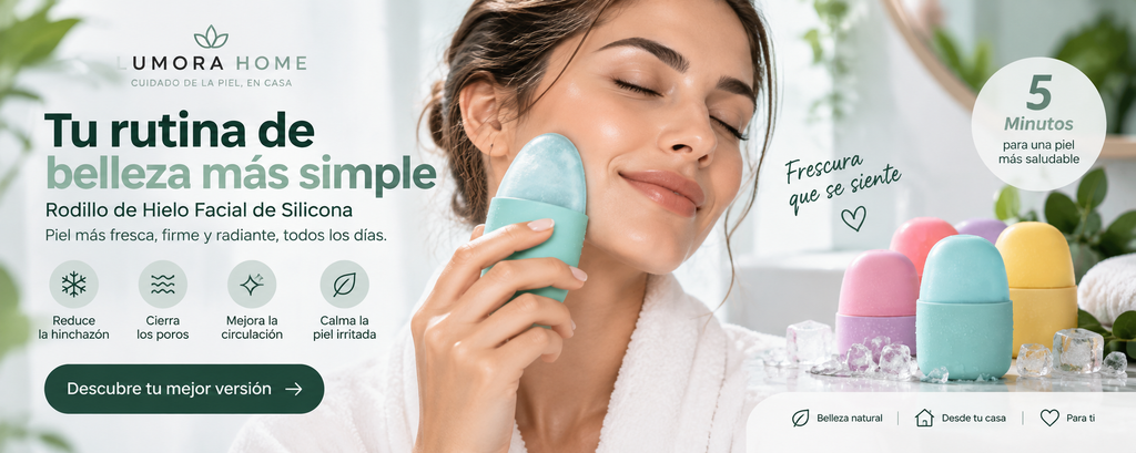Rodillo de Hielo Facial de Silicona | Lumora Home